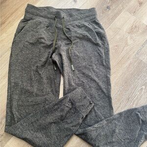 Lululemon Heathered Green Joggers